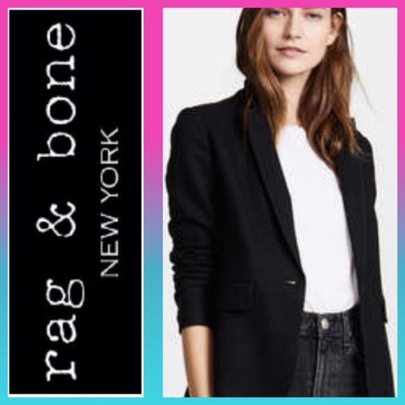 rag and bone club wool blazer